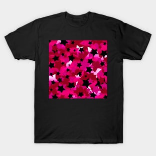 Punk Rock Stars Pink T-Shirt